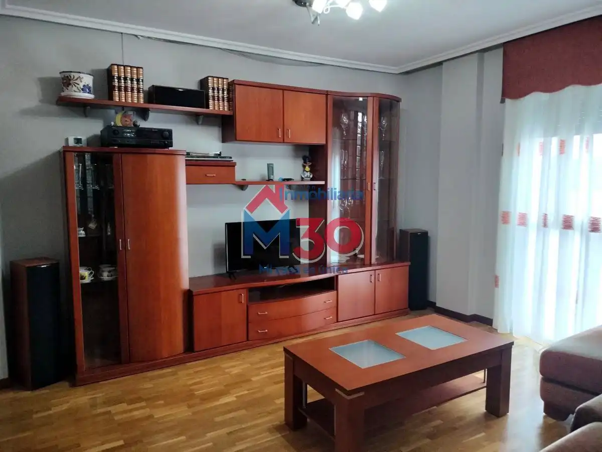 Sala de estar de Apartamento en venta en Ribera Baja / Erriberabeitia con Calefacción, Terraza y Trastero