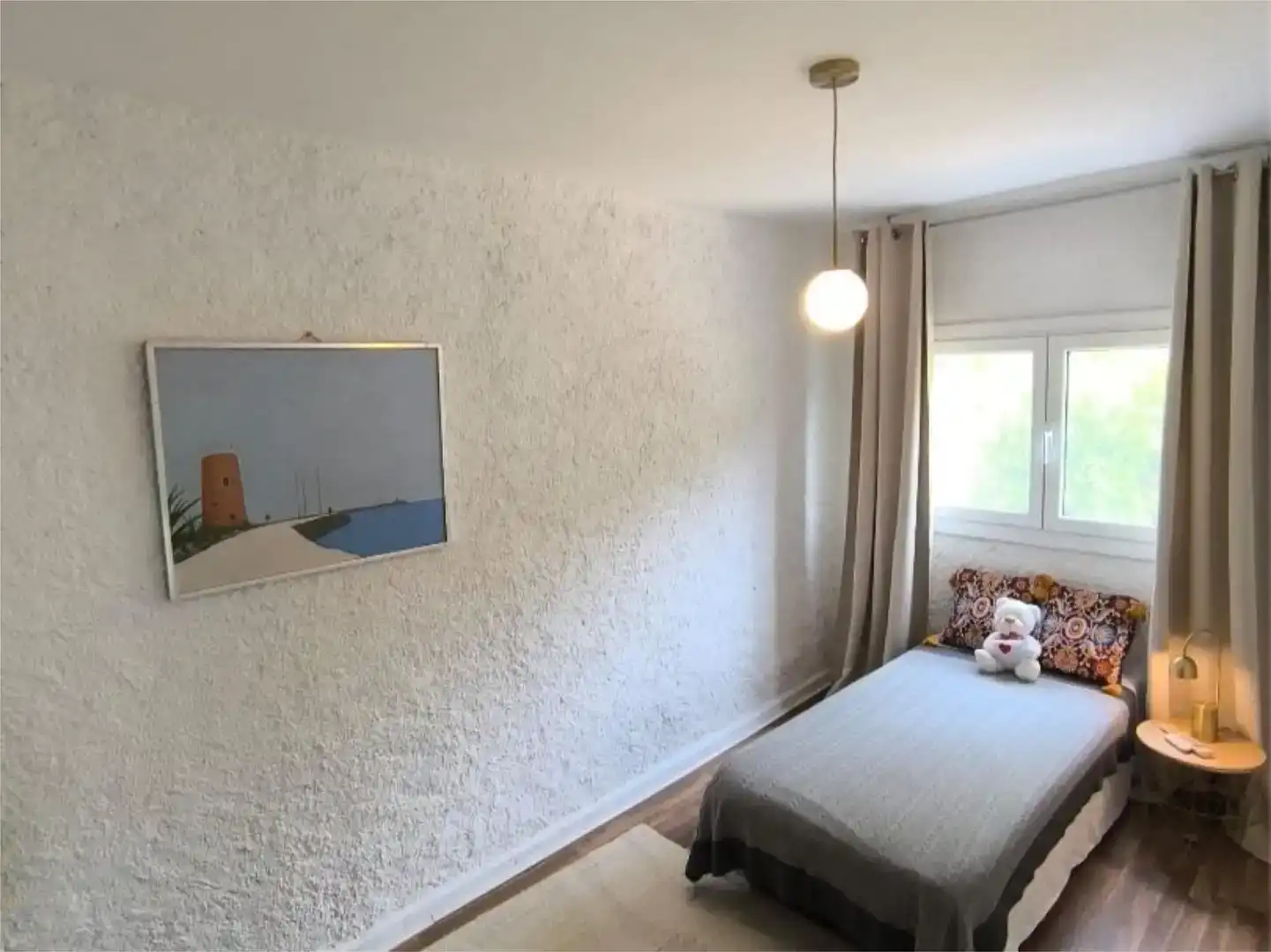 Habitación de Casa o chalet de alquiler en Sant Pere de Ribes con Aire acondicionado, Jardín privado y Piscina