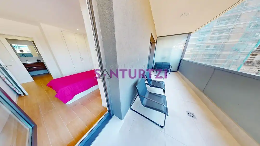 Terrasse von Wohnung zum Verkauf in Santurtzi  mit Heizung, Terrasse und Möbliert