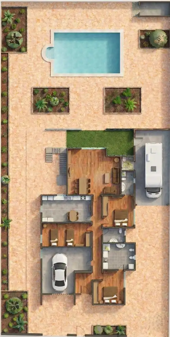 Casa o chalet en venta en Roquetas de Mar con Aire acondicionado, Calefacción y Jardín privado