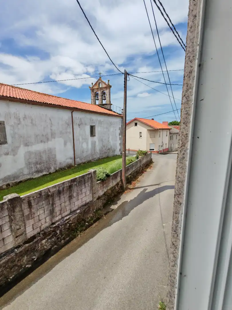 Exterior view of Detached homes for rent in A Laracha    with Terrace, Storage room and Furnished