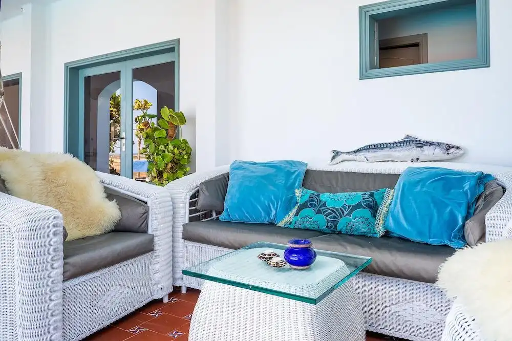 Terrassa de Casa o xalet en venda en Haría amb Jardí privat, Terrassa i Moblat