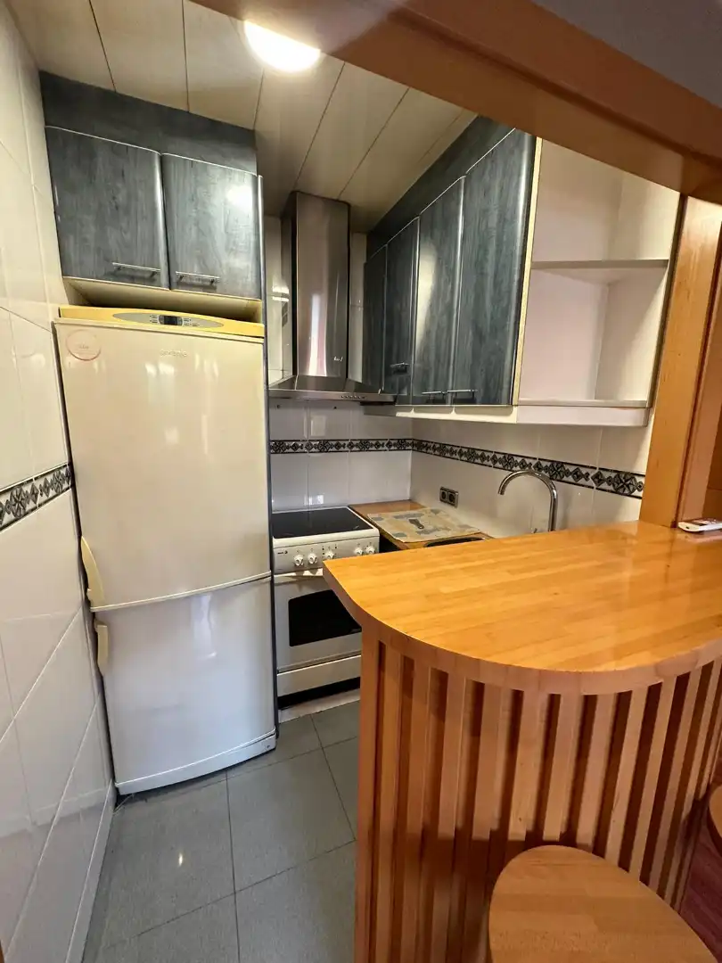 Kitchen of Attic for sale in L'Hospitalet de Llobregat  with Air Conditioner, Heating and Parquet flooring