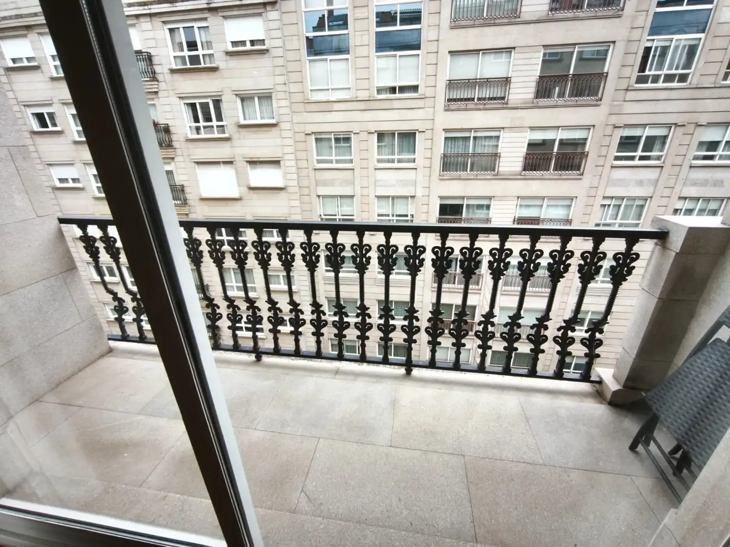 Terraza de Piso de alquiler en Vigo  con Calefacción, Parquet y Horno