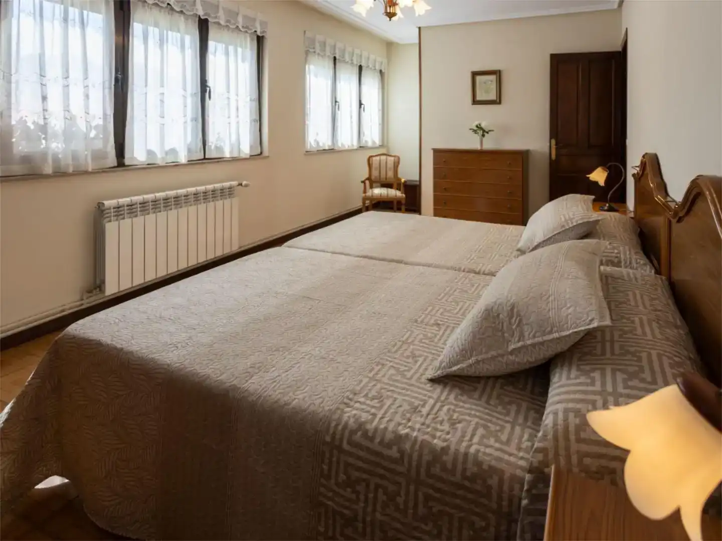 Schlafzimmer von Wohnung zum Verkauf in Llanes mit Balkon
