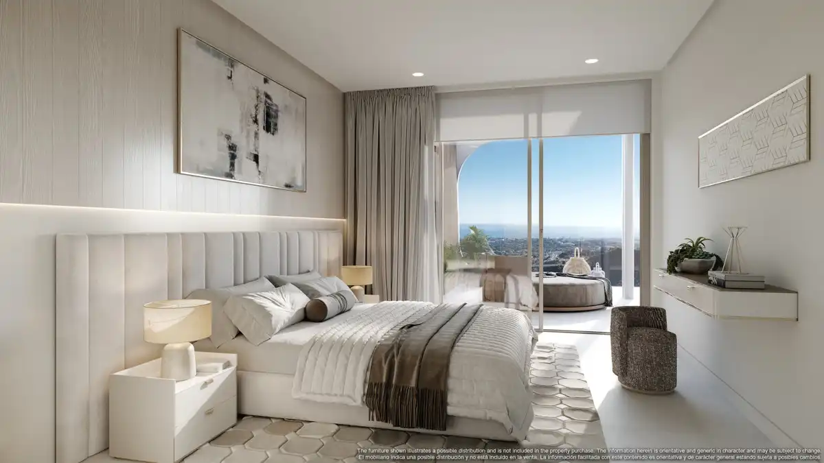 Habitación de Planta baja en venta en Benahavís con Aire acondicionado, Jardín privado y Terraza