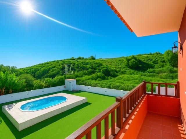 Terrace of Country homes for sale in El Rosario  with Private garden, Terrace and Swimming Pool