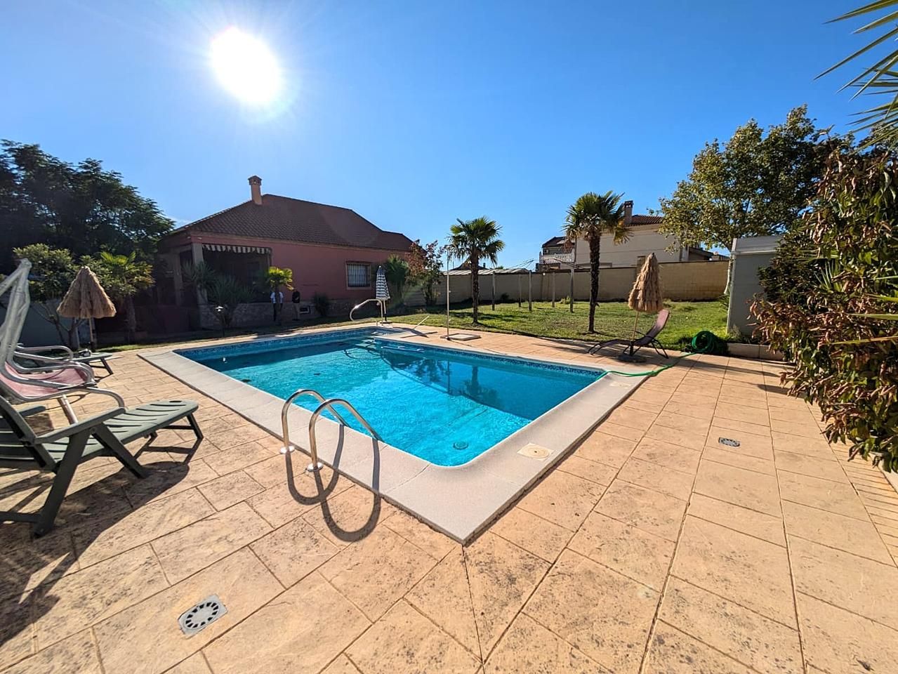 Swimming pool of Country house for sale in Mérida  with Private garden, Terrace and Swimming Pool