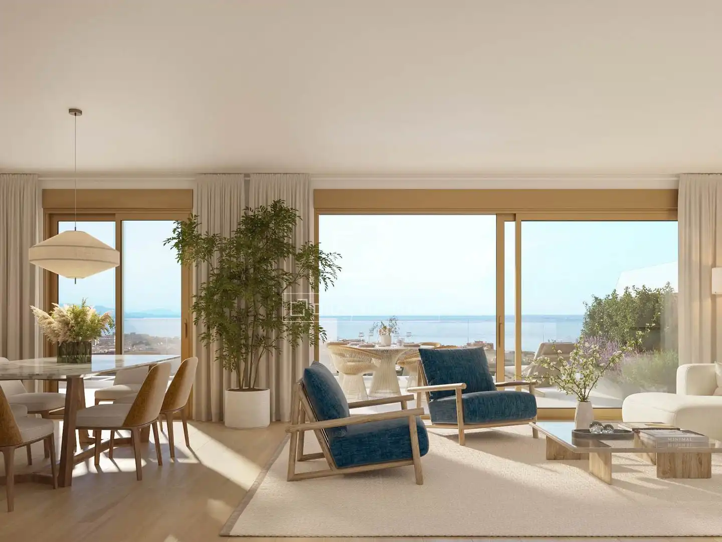 Flat with terrace for sale in El Pinillo