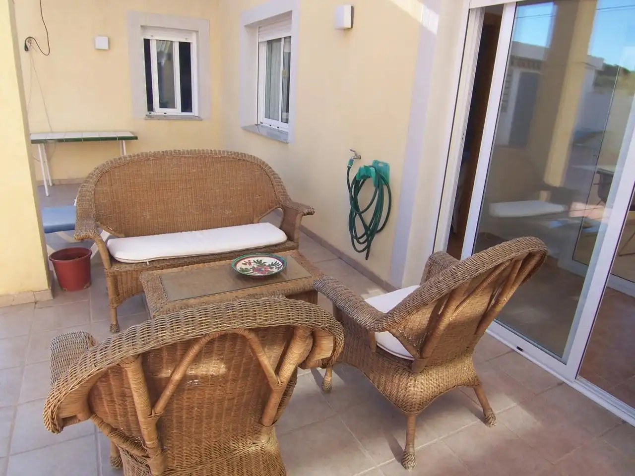Terrassa de Casa o xalet en venda en Cartagena amb Calefacció, Jardí privat i Terrassa