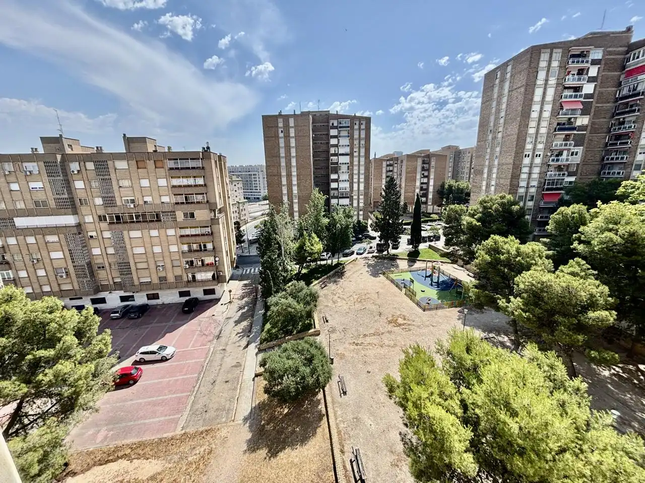 Exterior view of Flat for sale in Zaragoza  with Air Conditioner, Heating and Terrace