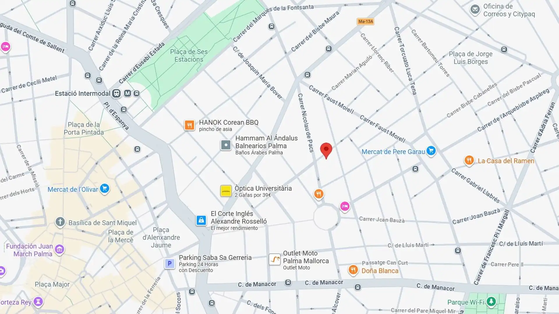 Vista exterior de Dúplex en venta en  Palma de Mallorca