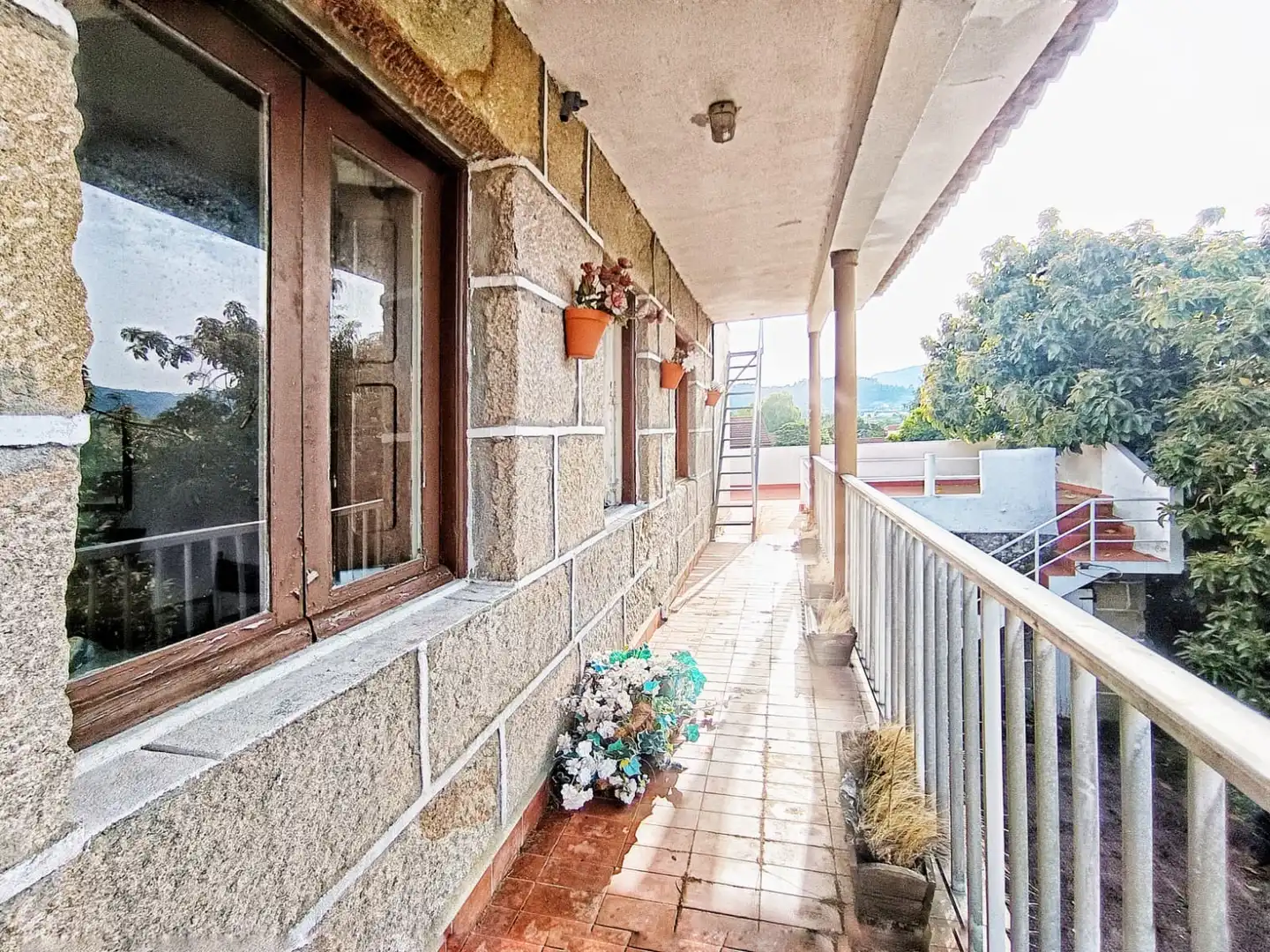 Terraza de Casa o chalet en venta en Pontevedra Capital  con Calefacción, Jardín privado y Terraza