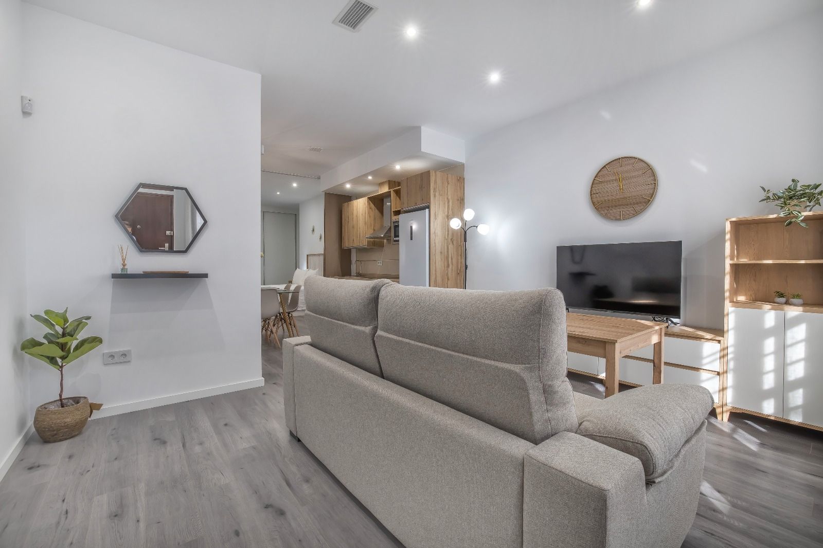 Living room of Flat to rent in  Córdoba Capital  with Air Conditioner, Heating and Furnished