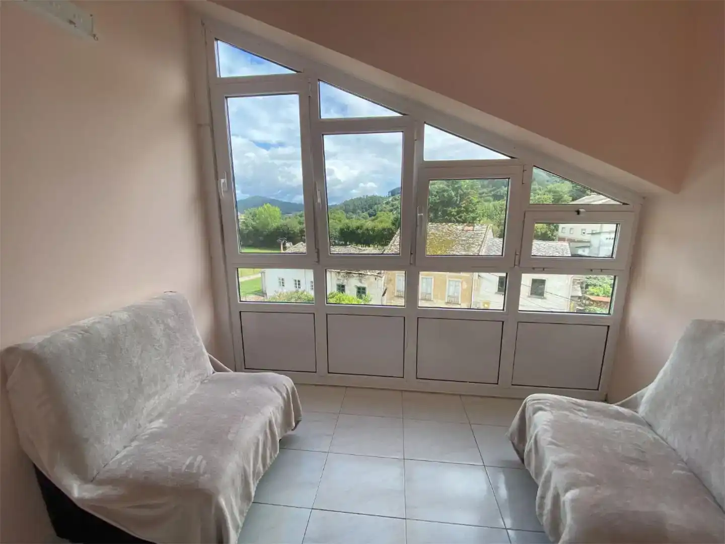 Terrasse von Wohnung zur Miete in Mondoñedo mit Möbliert und Balkon