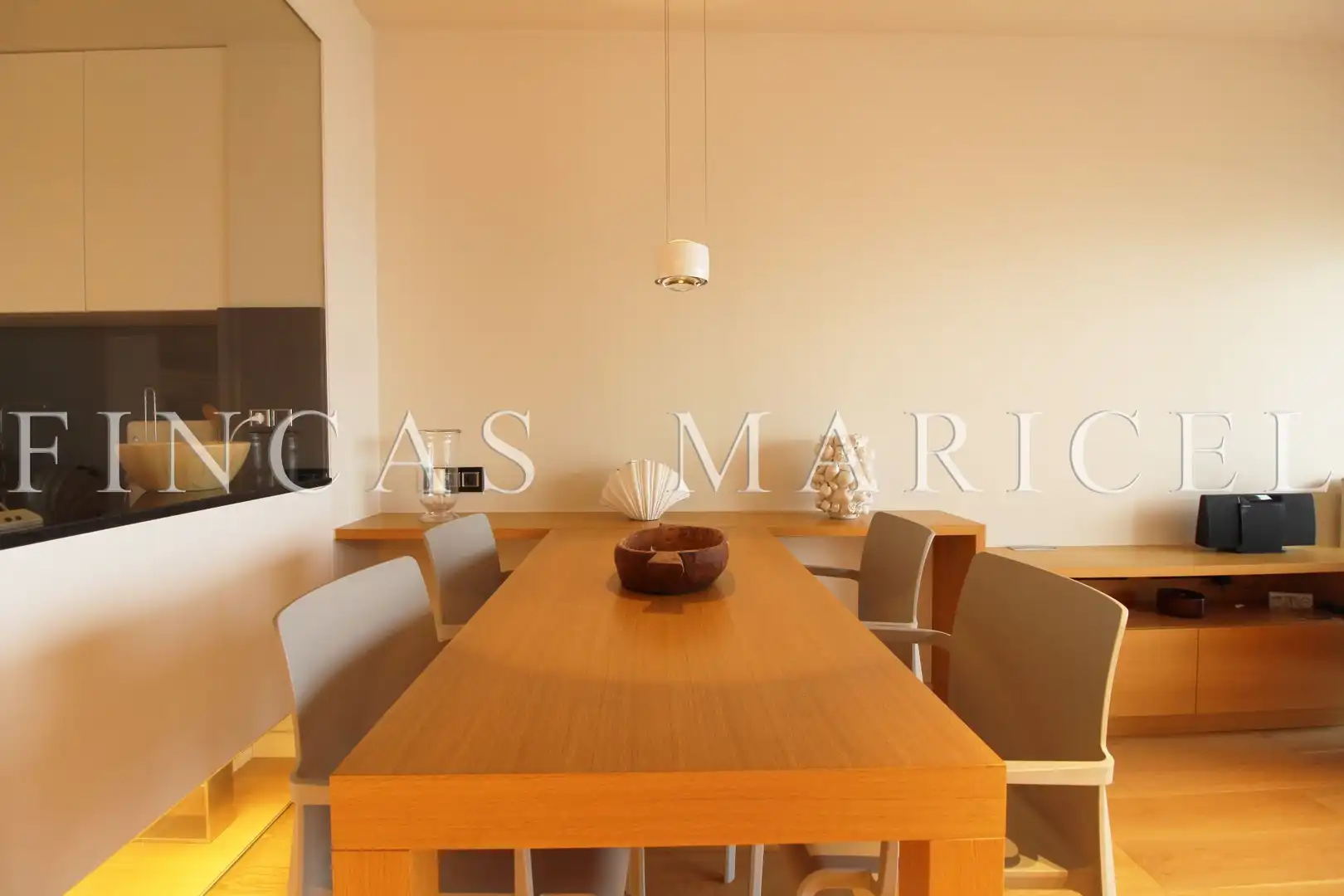 Dining room of Flat for sale in Sitges  with Air Conditioner, Heating and Terrace