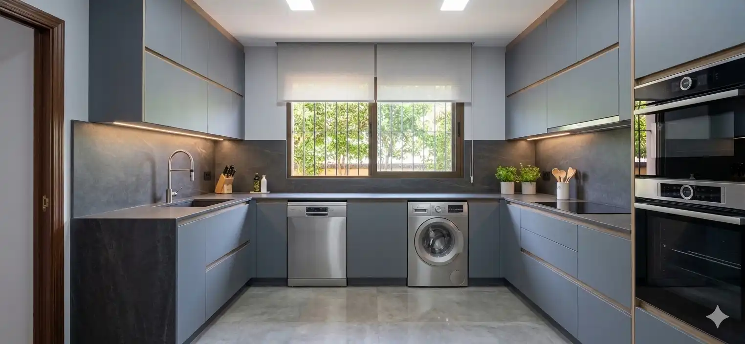 Kitchen of Detached homes for sale in Benalmádena  with Storage room, Swimming Pool and Balcony