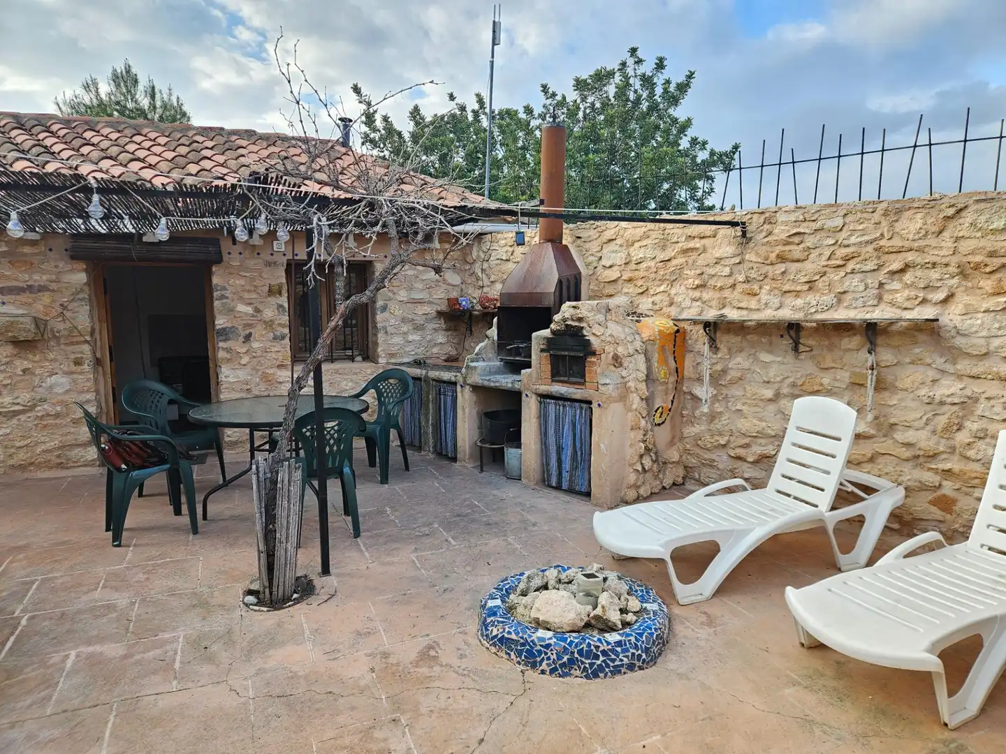 Terraza de Finca rústica en venta en Chulilla
