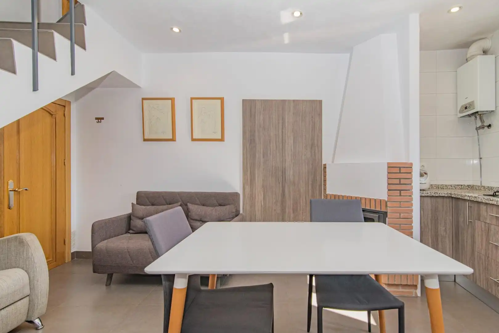 Comedor de Casa adosada en venta en Quéntar con Calefacción, Terraza y Trastero