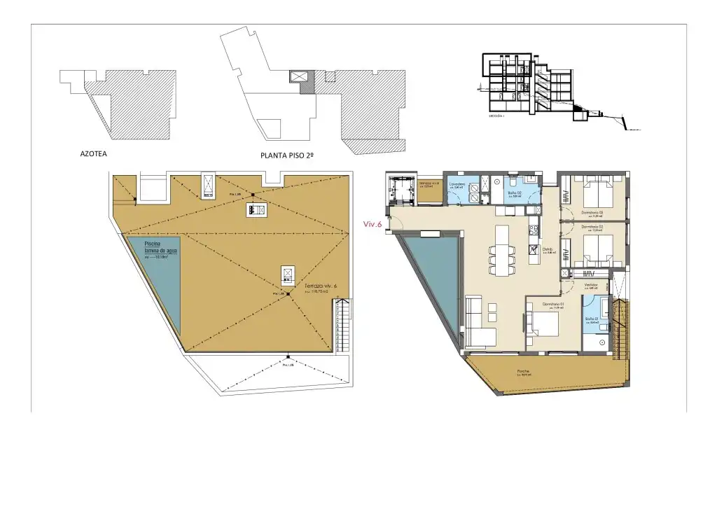 Penthouse with pool for sale in Ponent, imagen 2