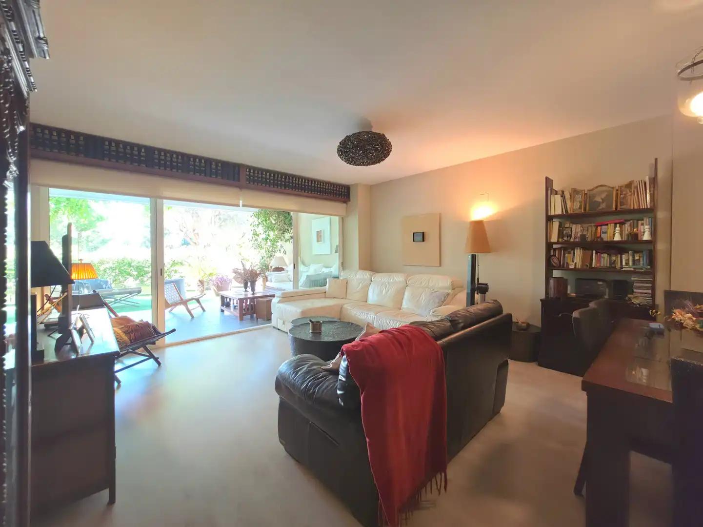 Sala d'estar de Planta baixa en venda en Alicante / Alacant amb Aire condicionat, Calefacció i Jardí privat