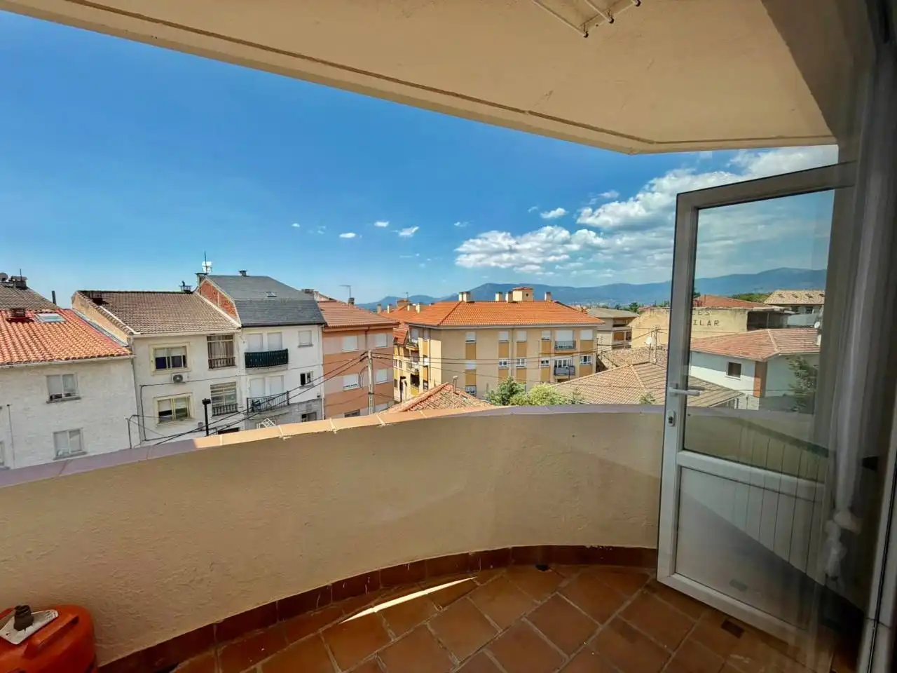 Terrasse von Wohnung zur Miete in Collado Mediano mit Klimaanlage, Heizung und Terrasse