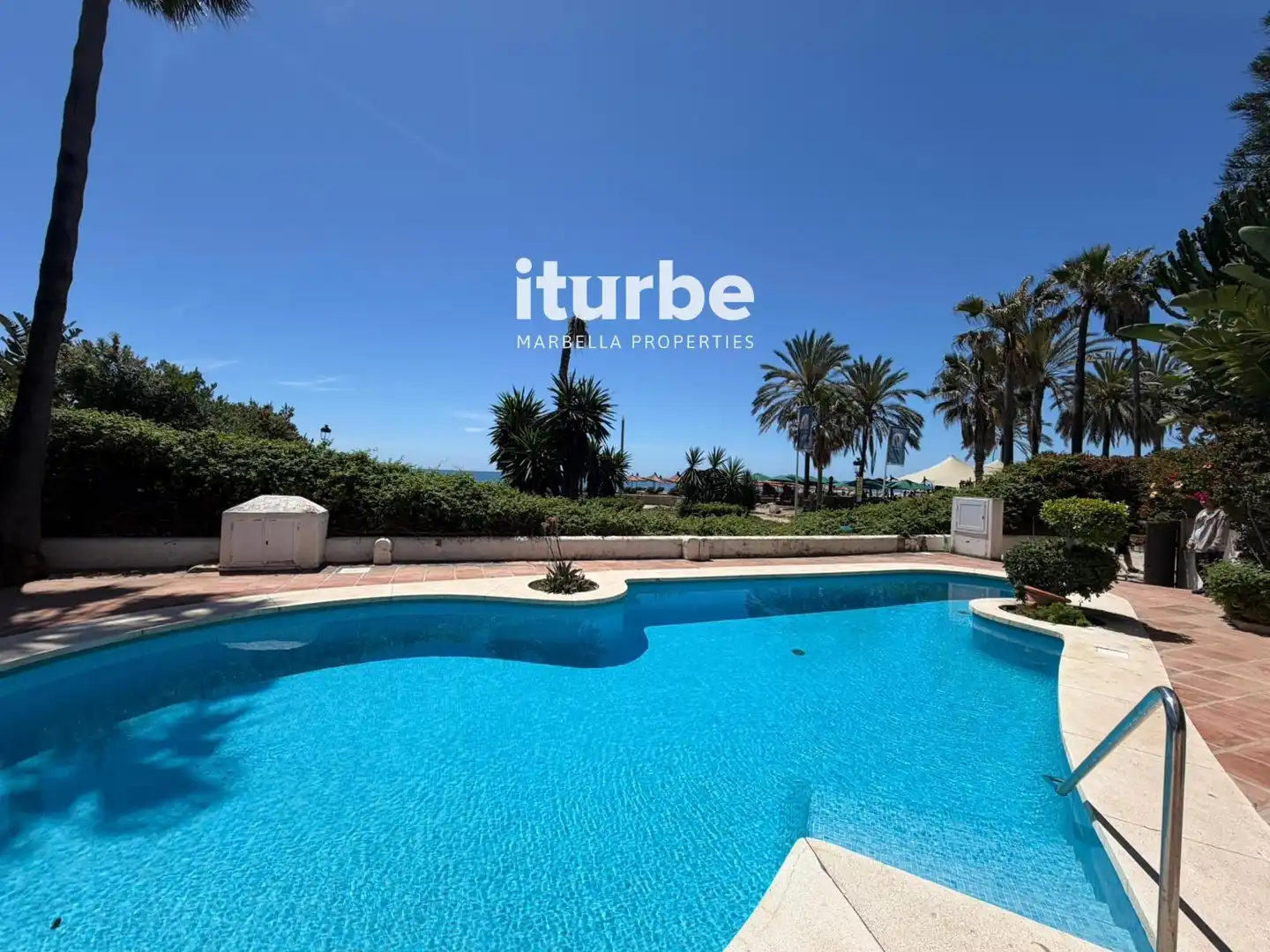 Jardí de Casa o xalet de lloguer en Marbella amb Aire condicionat, Terrassa i Piscina