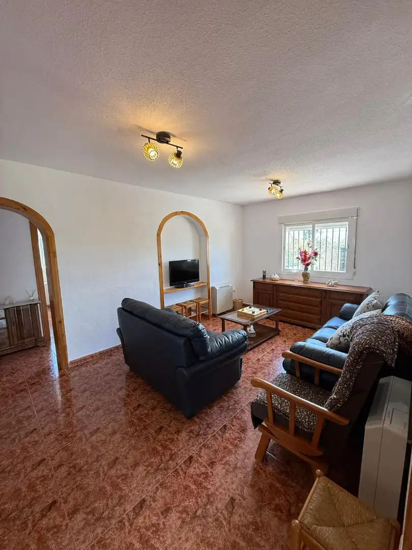 Sala de estar de Casa o chalet de alquiler en Salobreña con Calefacción, Jardín privado y Terraza