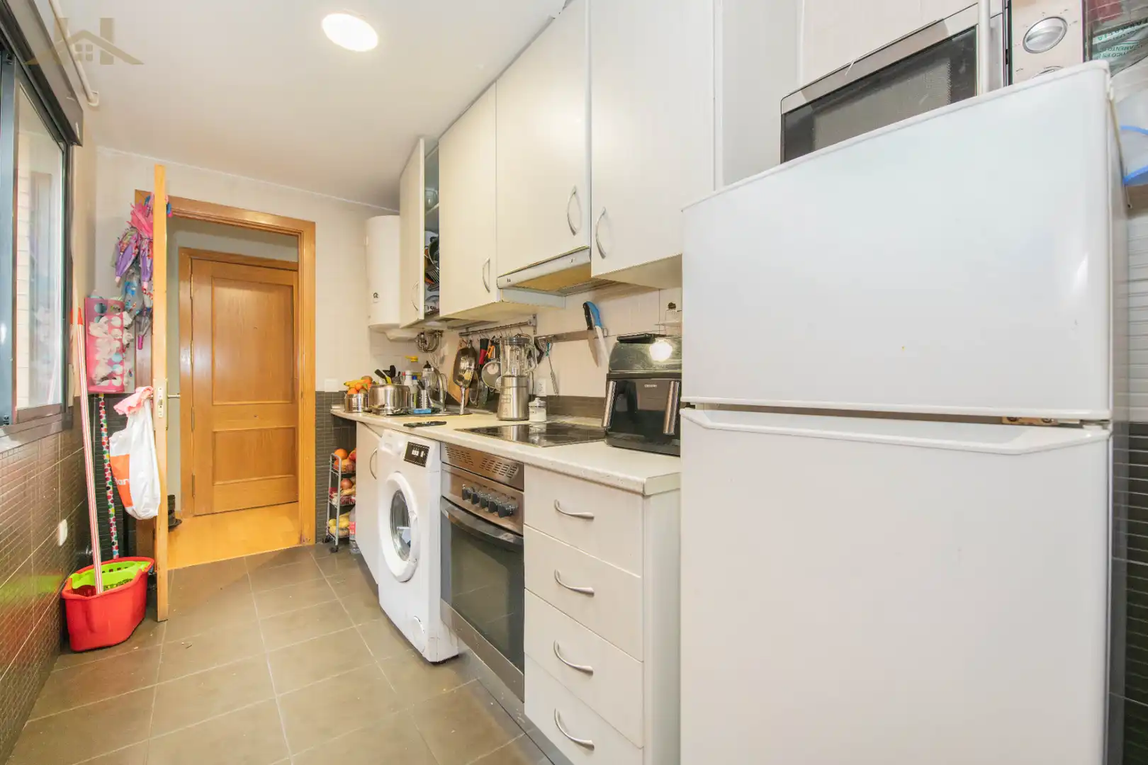 Cocina de Dúplex en venta en Casarrubios del Monte con Aire acondicionado, Calefacción y Trastero