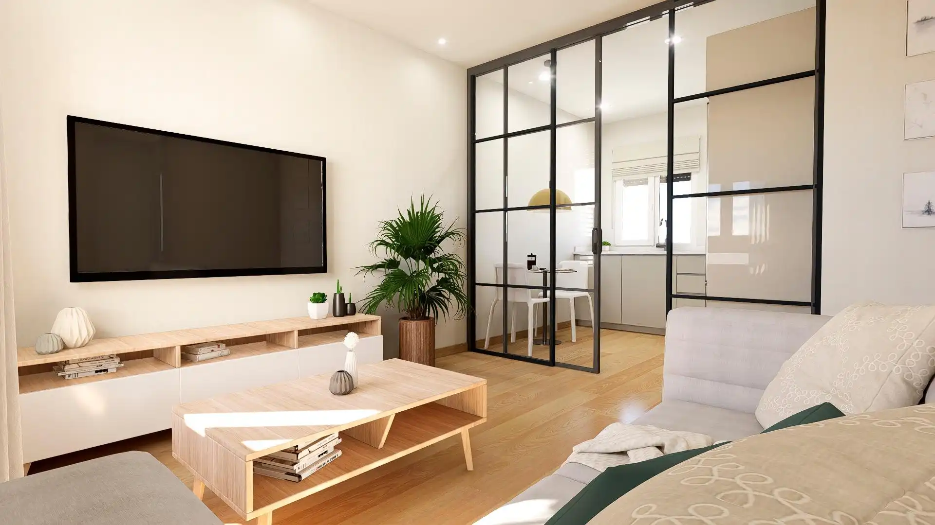 Living room of Flat for sale in Navalcarnero  with Heating, Private garden and Terrace