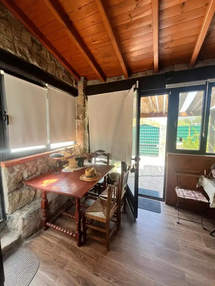 Terraza de Finca rústica en venta en Cabrero con Jardín privado y Piscina