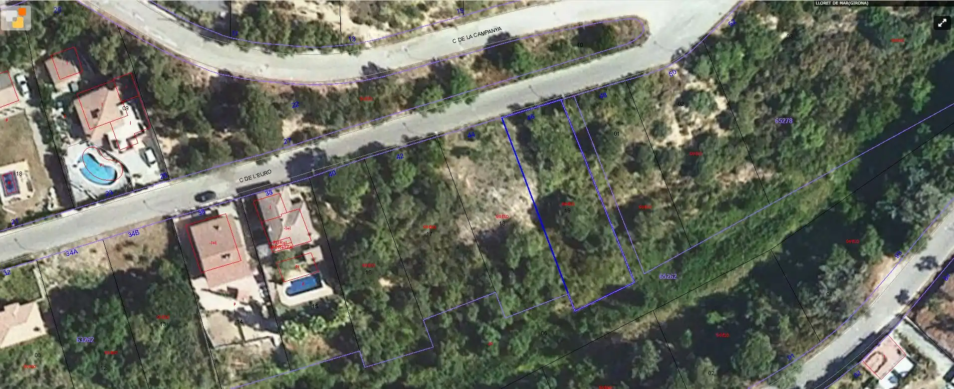 Terreno residencial en venta en Carrer Euro 46