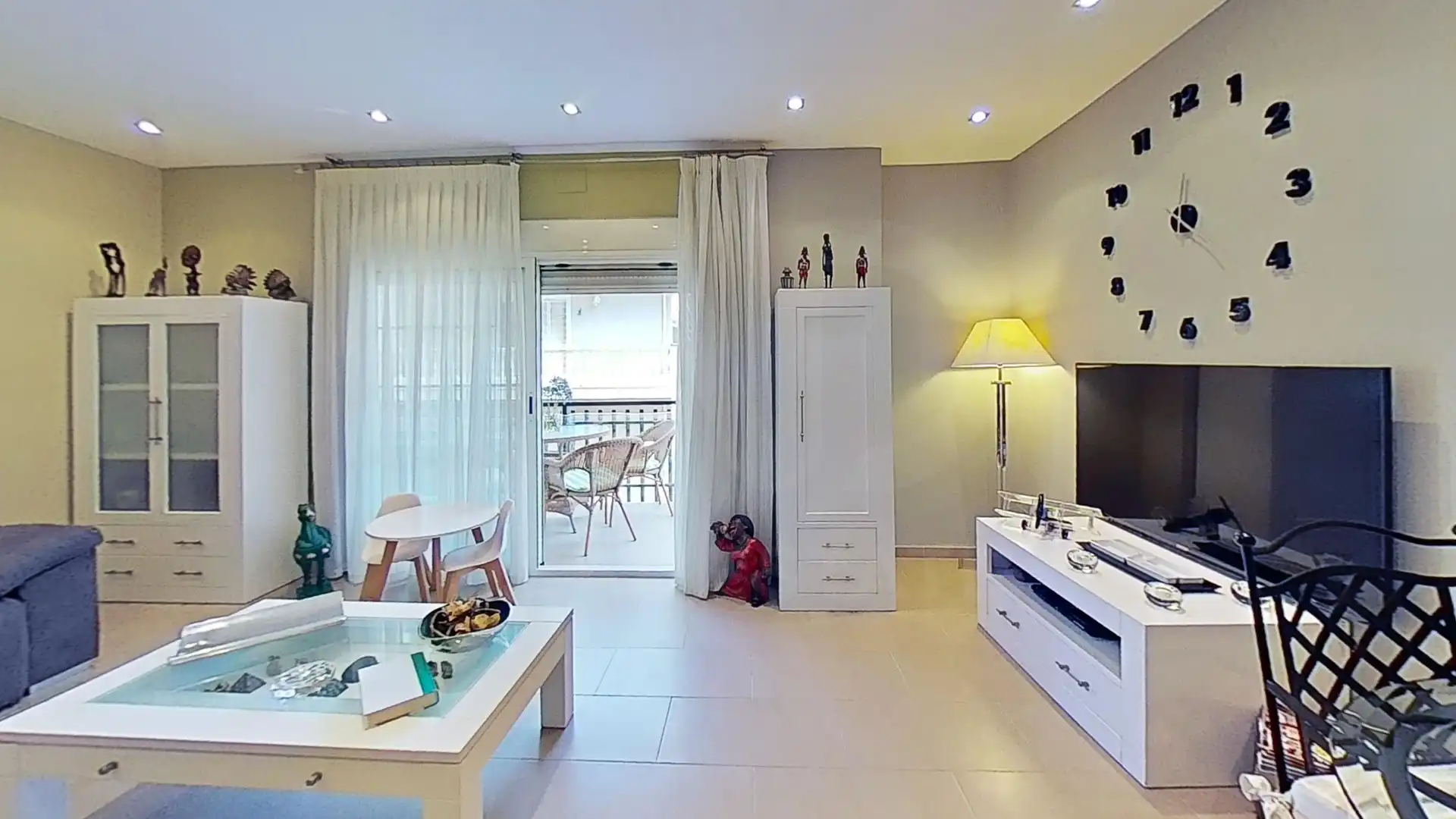 Living room of Flat for sale in Alcanar  with Air Conditioner, Heating and Terrace