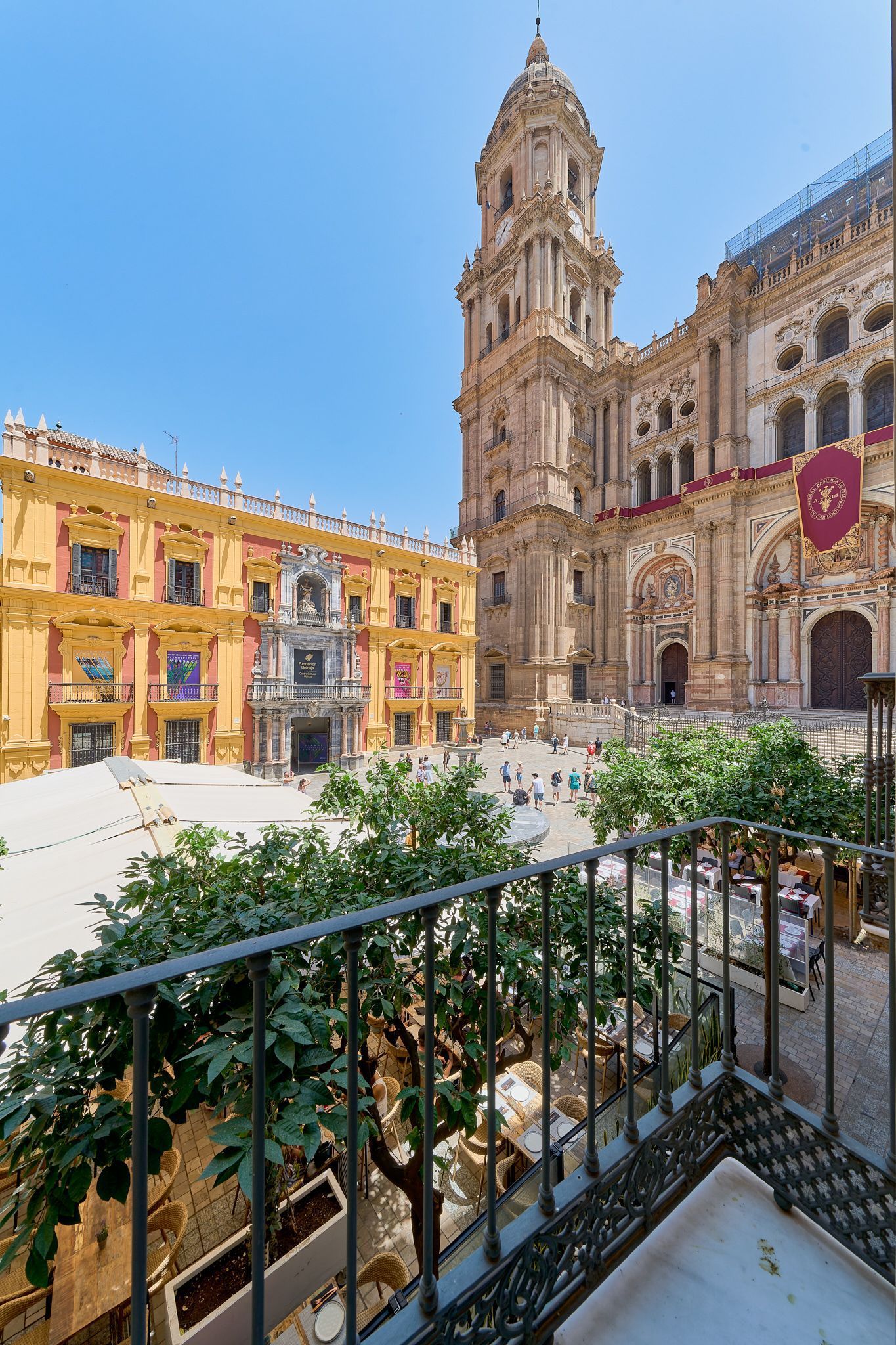 Exterior view of Flat for sale in Málaga Capital  with Air Conditioner and Terrace