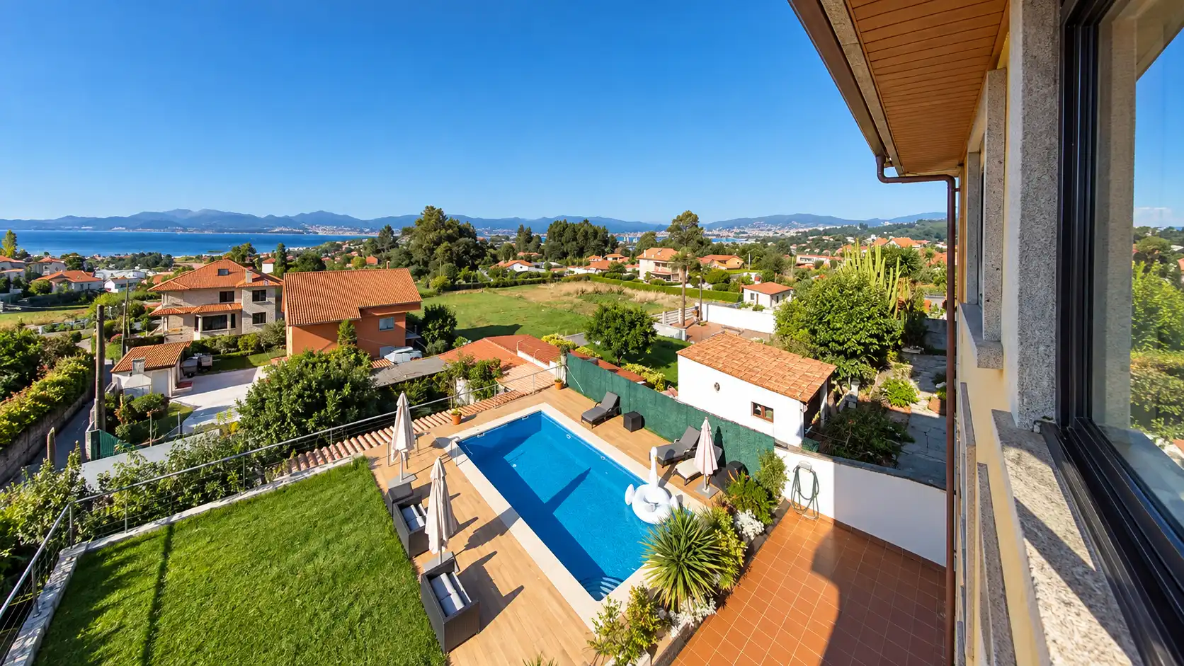 Casa amb piscina en venda a Estrada José Rivas-Coruxo, imagen 13