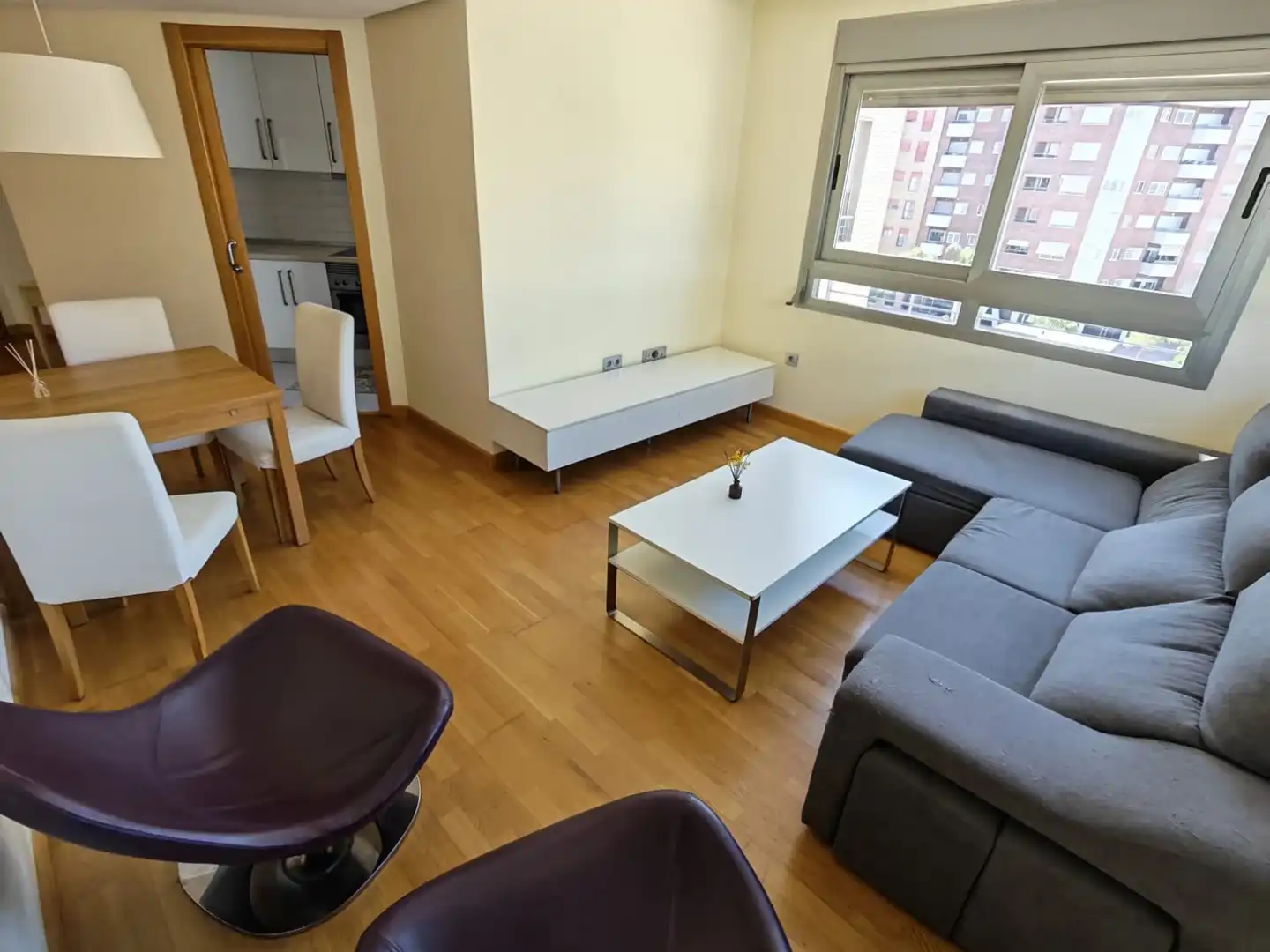 Living room of Flat for sale in Murcia  with Air Conditioner