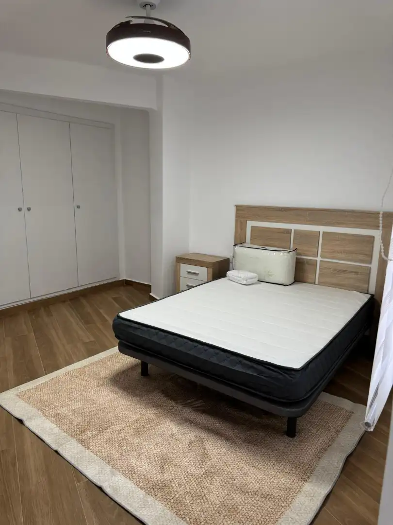 Schlafzimmer von Wohnung zur Miete in Alcázar de San Juan mit Klimaanlage, Heizung und Möbliert