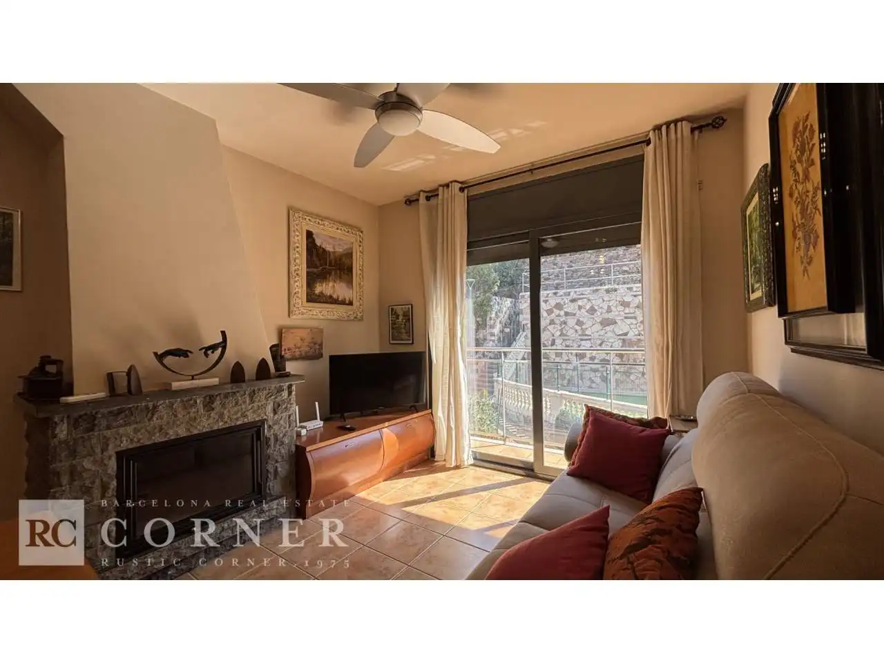 Vista exterior de Piso en venta en Figaró-Montmany con Aire acondicionado, Calefacción y Terraza