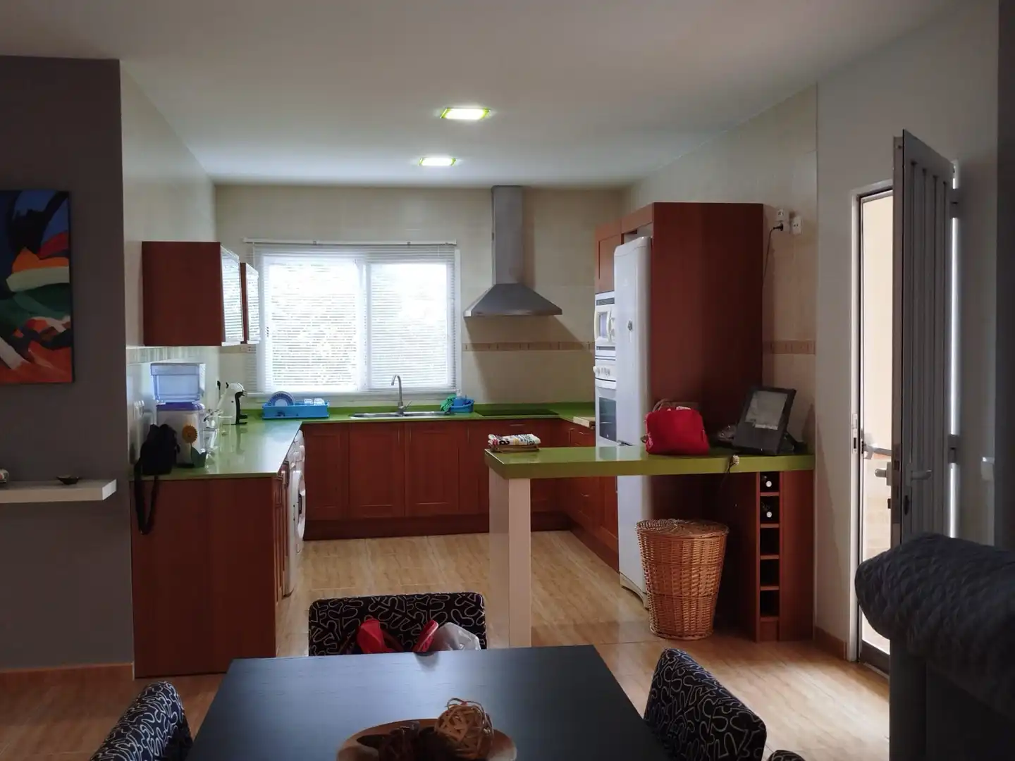 Cocina de Casa o chalet en venta en Montroi / Montroy con Aire acondicionado, Calefacción y Jardín privado