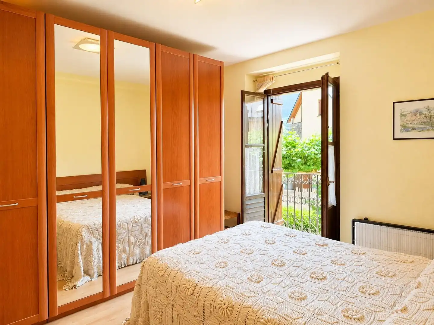 Schlafzimmer von Wohnung zum Verkauf in Villanúa mit Heizung, Abstellraum und Möbliert