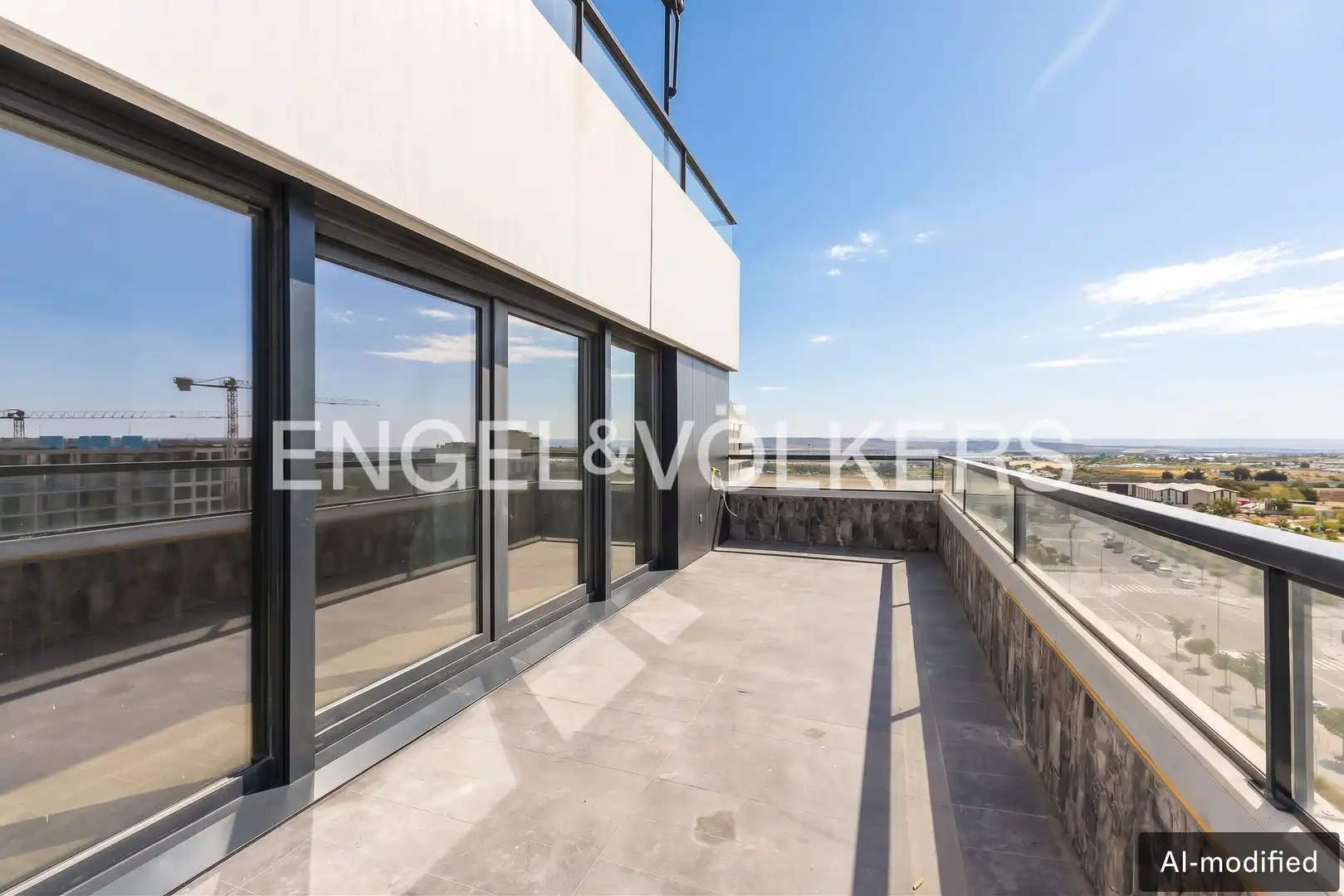 Terrace of Flat for rent in Madrid  with Air Conditioner, Heating and Terrace