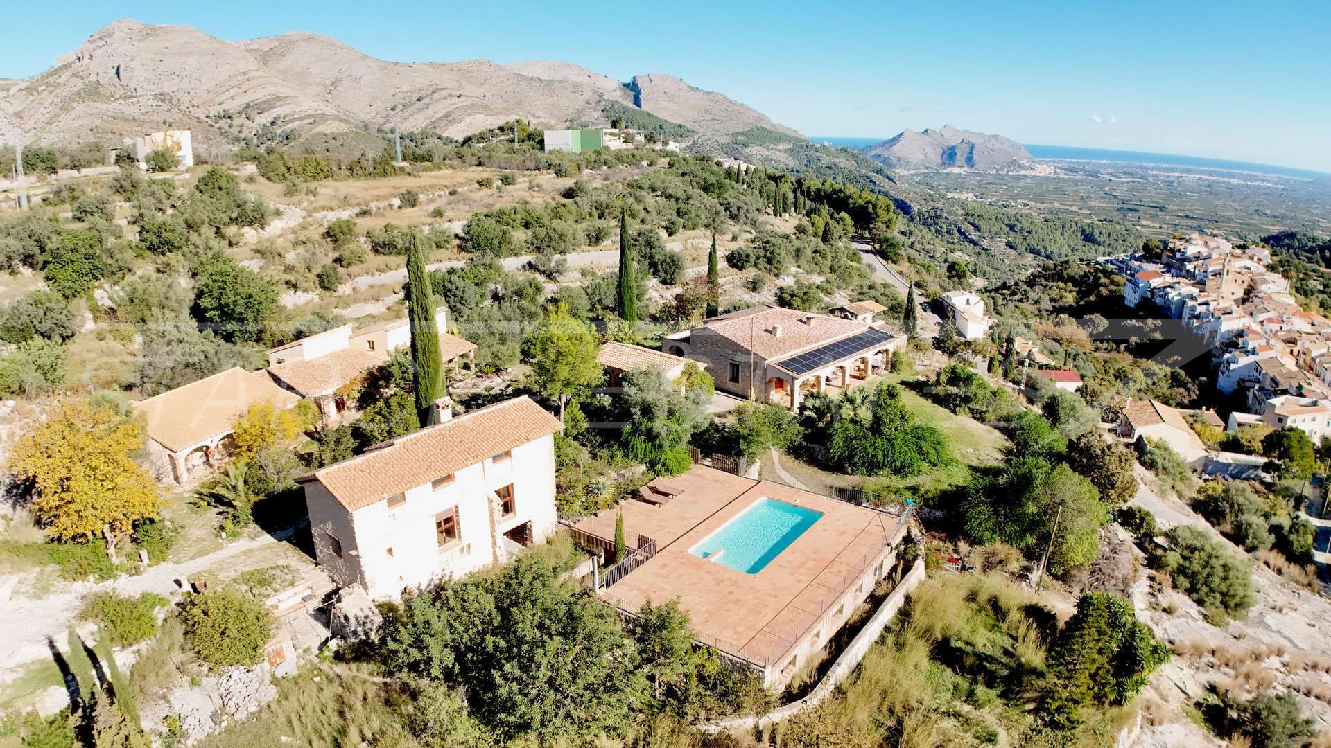Exterior view of Residential for sale in La Vall de Laguar