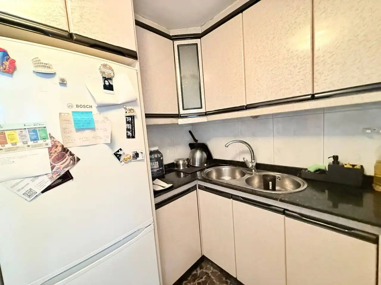 Küche von Wohnung zum Verkauf in Sant Celoni mit Klimaanlage und Heizung