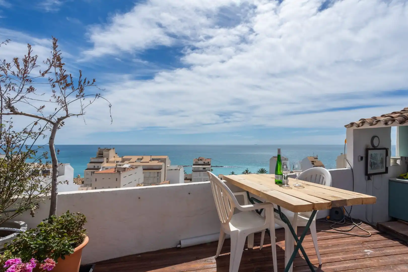 Terraza de Ático en venta en Altea con Aire acondicionado