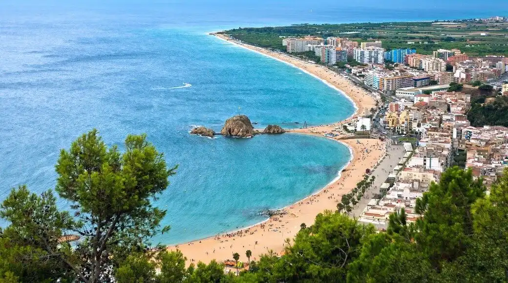 Exterior view of Flat for sale in Blanes  with Air Conditioner, Heating and Terrace