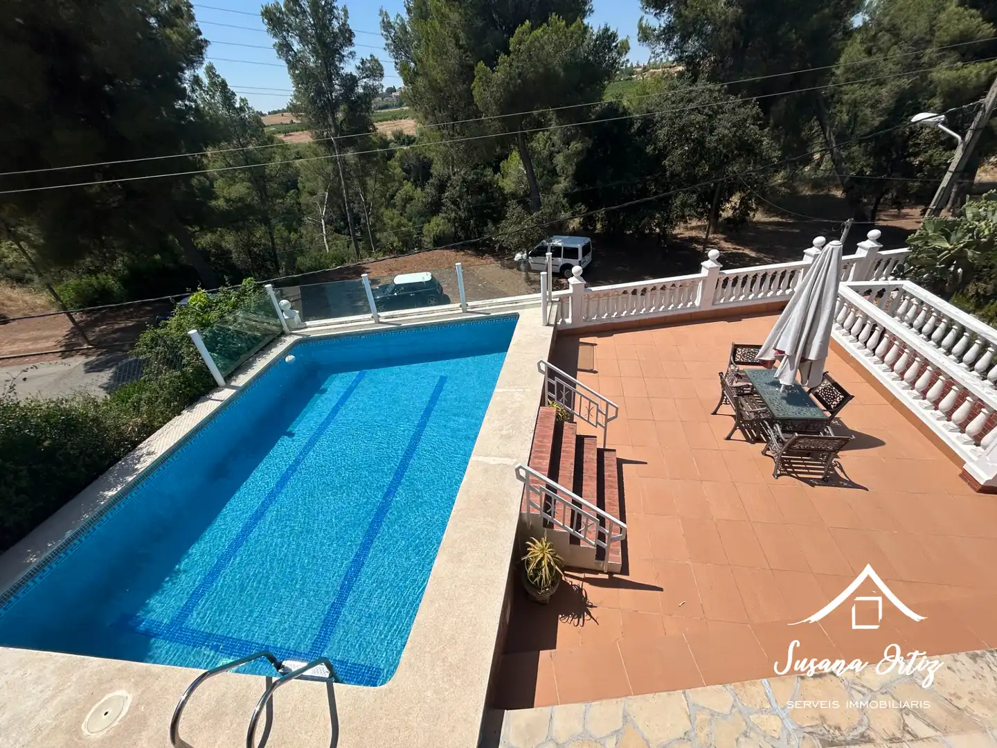 Swimming pool of Houses for sale in Piera  with Heating, Private garden and Terrace