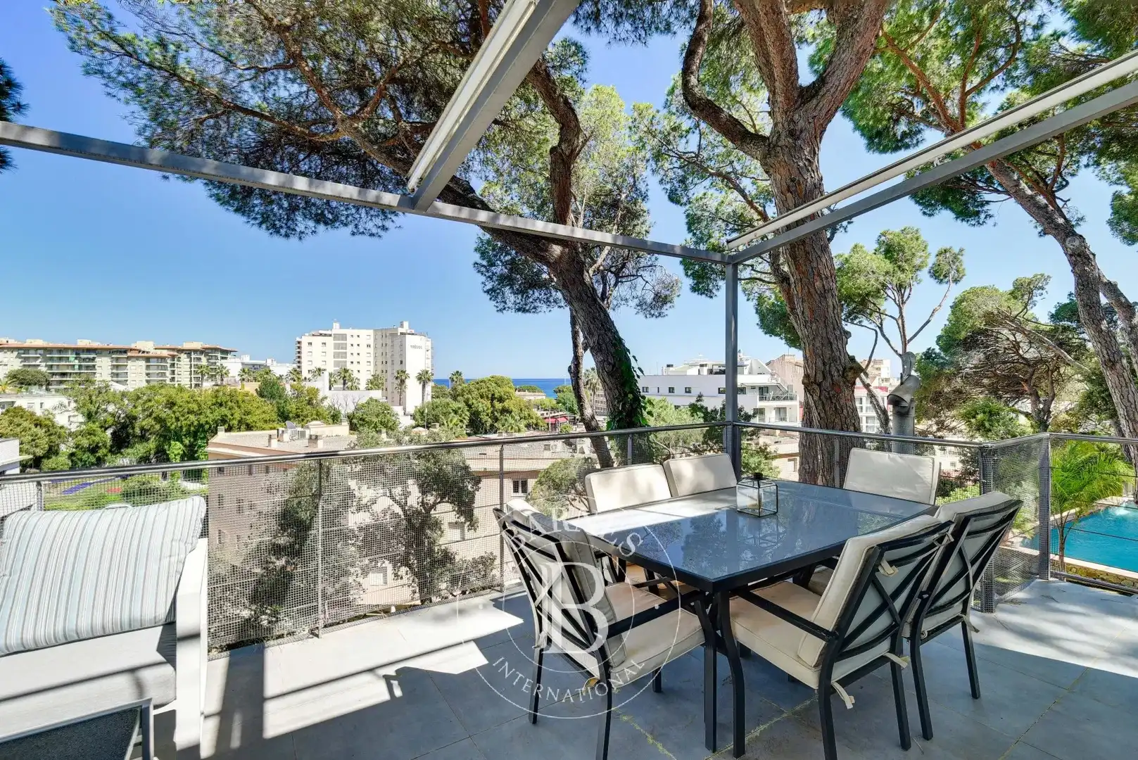 Terrassa de Casa o xalet en venda en Castell d'Aro, Platja d'Aro i s'Agaró amb Aire condicionat, Calefacció i Jardí privat