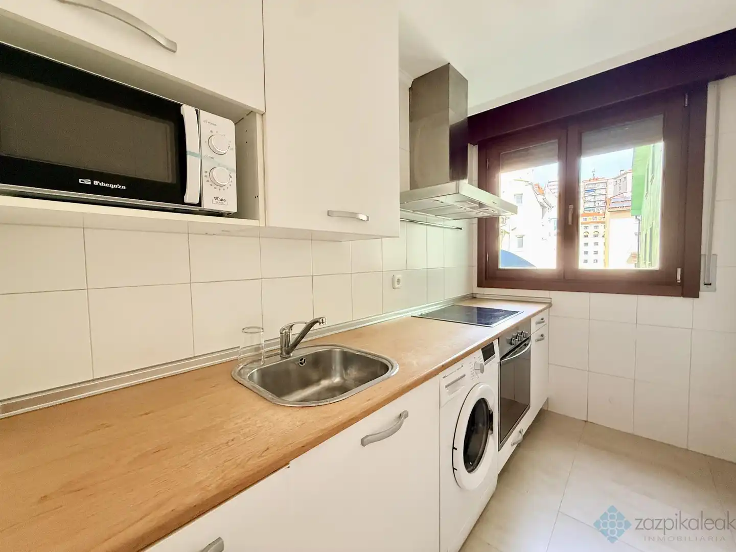 Kitchen of Flat for share in Bilbao   with Furnished