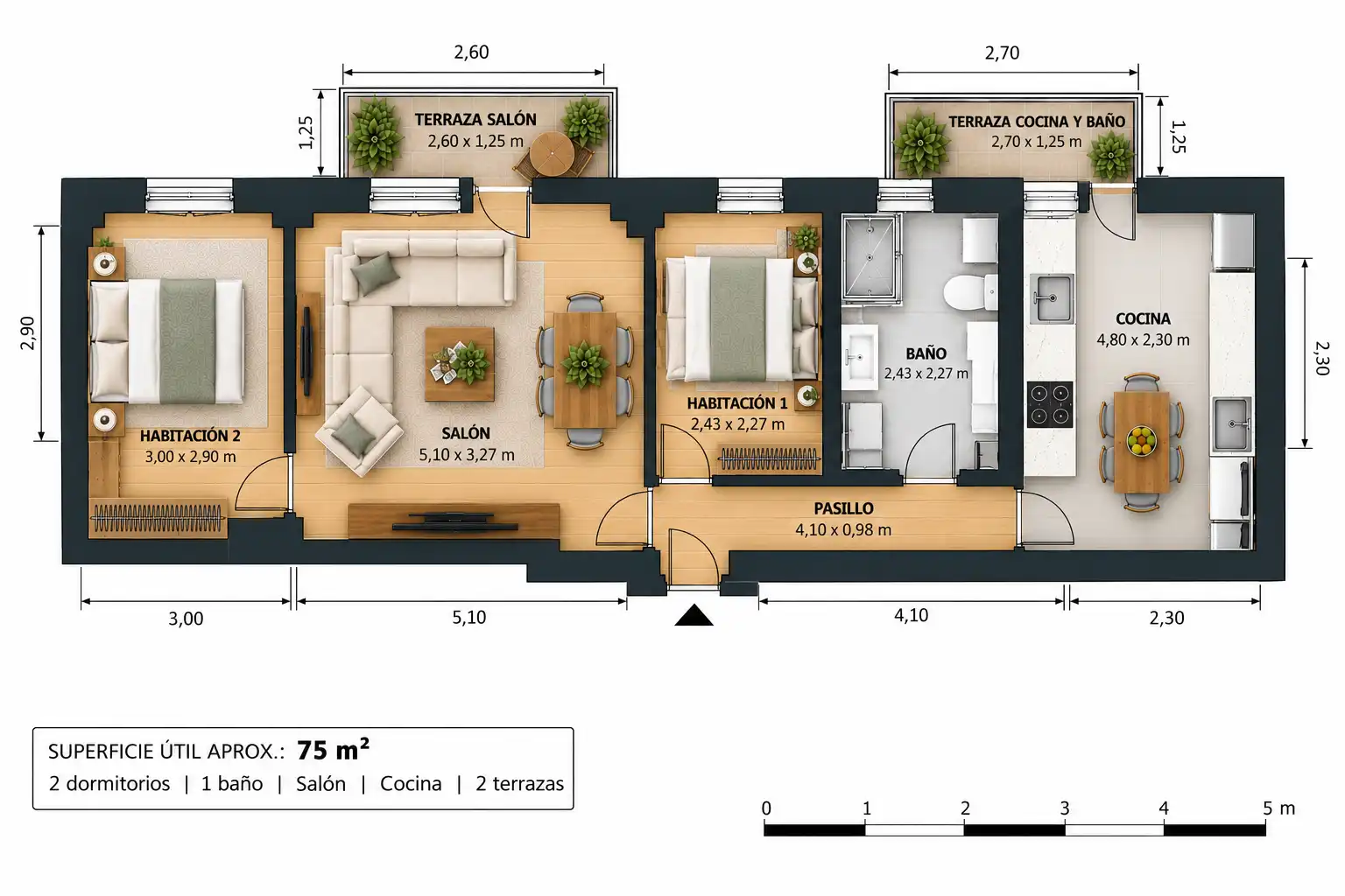 Piso en venta en Barrio de Salamanca