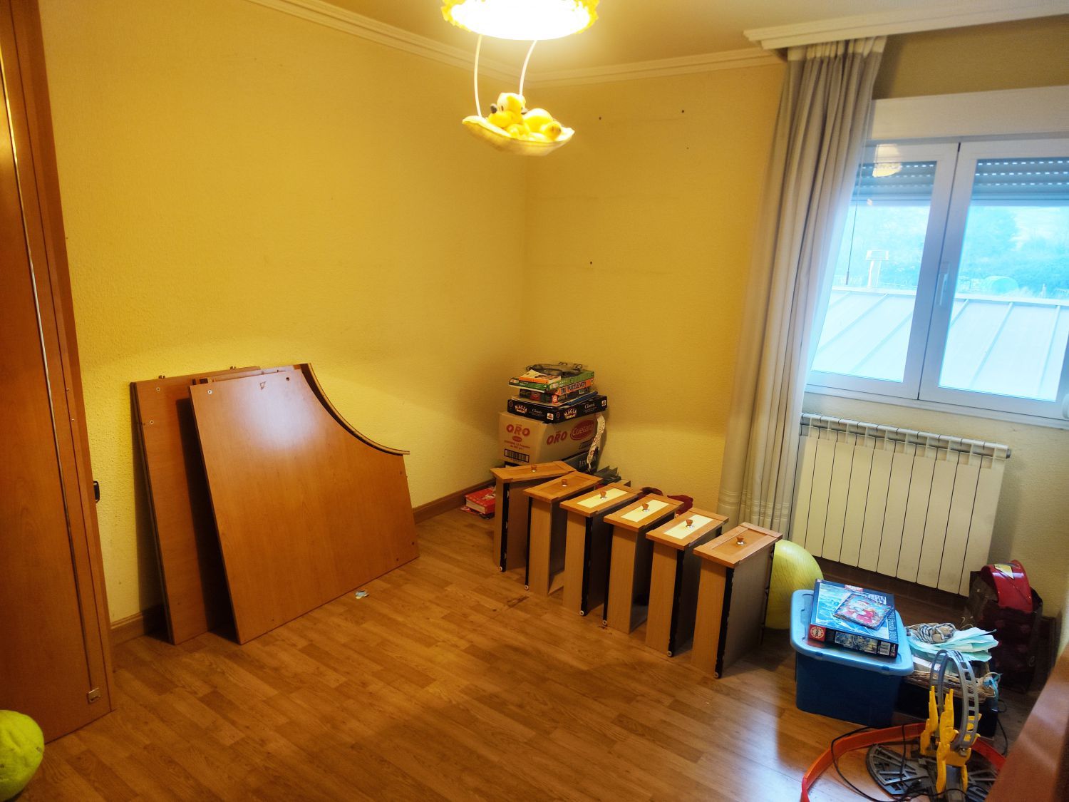 Bedroom of Flat for sale in Villamuriel de Cerrato  with Heating, Terrace and Storage room